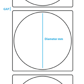 round-label round label